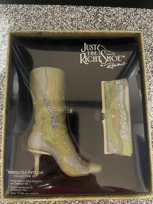 JUST THE RIGHT SHOE ~ Perfectly Python Collector Set ~ #25765 NIB