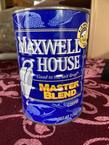 Vintage Maxwell House Coffee 11.5 oz Empty Can No Lid | eBay