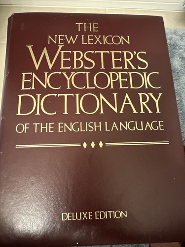 WEBSTER’S ESSENTIAL ENGLISH DICTIONARY The New Lexicon Webster's Dictionary of the English Language