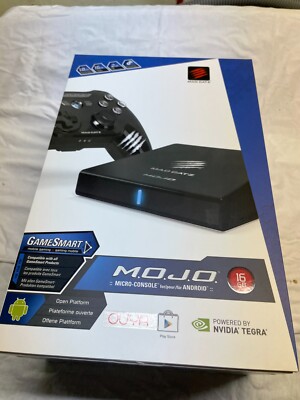 Mad Catz M.O.J.O. Micro-Console for Android Brand New Black 