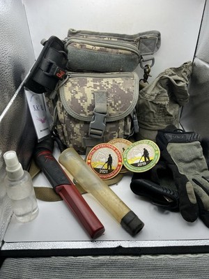 XP MI-6 Pinpointer Metal Detector Bundle Pouch Mechanix Gloves - Working