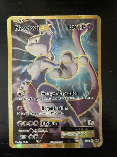 ミュウツー Mewtwo EX 103/108 180HP ポケモンカード Pokemon-Mewtwo-EX-Full-Art-Ultra-Rare-103-108-Evolution- NEW