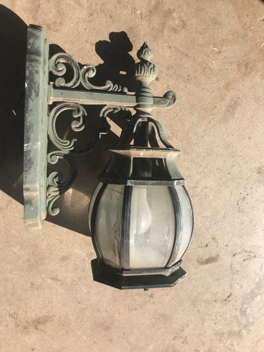 Vintage Porch Ceiling Light Fixture Old Outdoor Lantern,metal