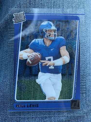 Will Levis 2023 Panini Chronicles clearly rookie football