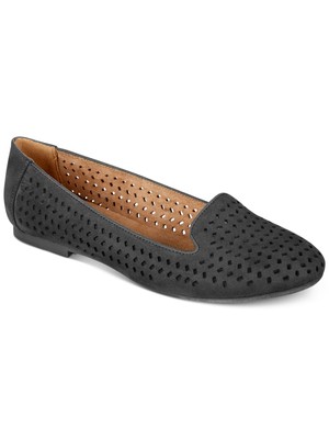 Женские черные мокасины-слипоны Alyson с круглым носком на подкладке STYLE & COMPANY, 11 М