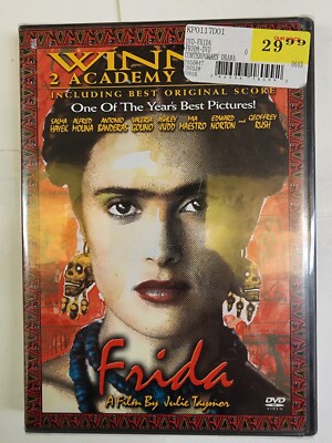 Frida - SELMA HAYEK (DVD, 2003, 2-Disc Set) BRAND NEW  FACTORY SEALED  A8