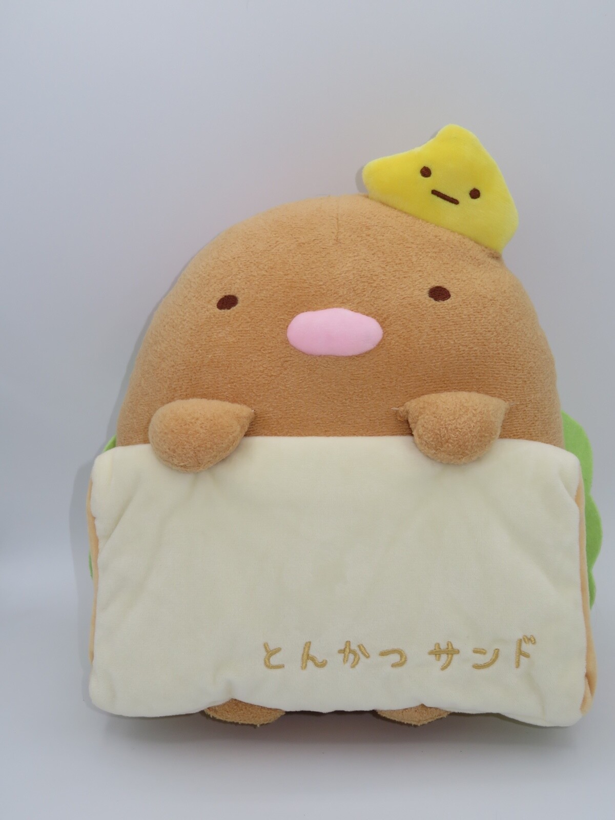 Sumikko Gurashi Tonkatsu Sandwich Plush Stuffed Toy San-X 12