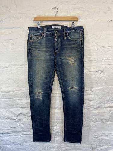 パンツ FDMTL SKINNY FIT STRAIGHT DENIM W34 L32 DENIM – FDMTL