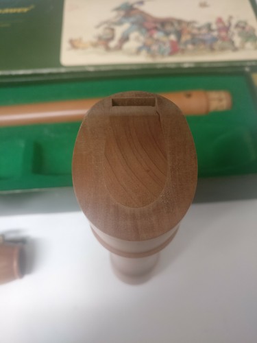 Mollenhauer Blockflote Wooden Recorder w/ Metal Key 2033