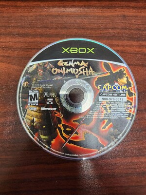 Genma Onimusha (Microsoft Xbox) NO TRACKING - DISC ONLY #A4895