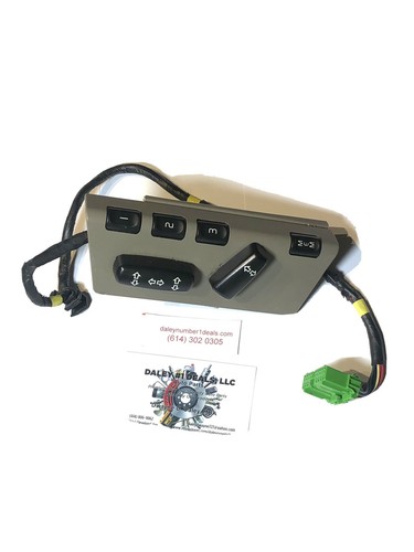 Volvo Left Driver Seat Power Switch w/memory 39980252 OAK