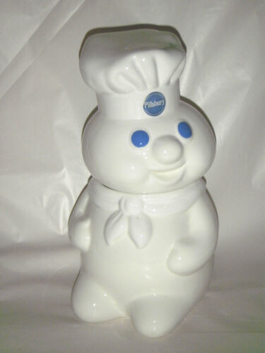 Supreme Pillsbury Doughboy Cookie Jar DS AUTHENTIC RARE Supreme Pillsbury Doughboy Cookie Jar DS AUTHENTIC RARE