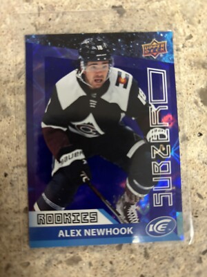 2021-22 Upper Deck Ice - Sub Zero Rookie Purple #SZ-37 Alex Newhook /999 (RC)
