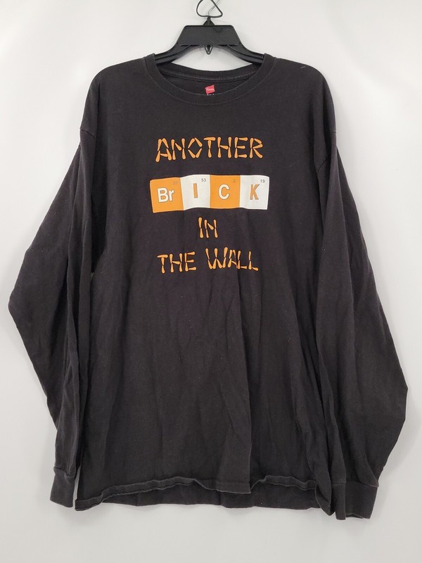 S Adult Size 2xl Black Another Brink In The Wall Long Sleeve