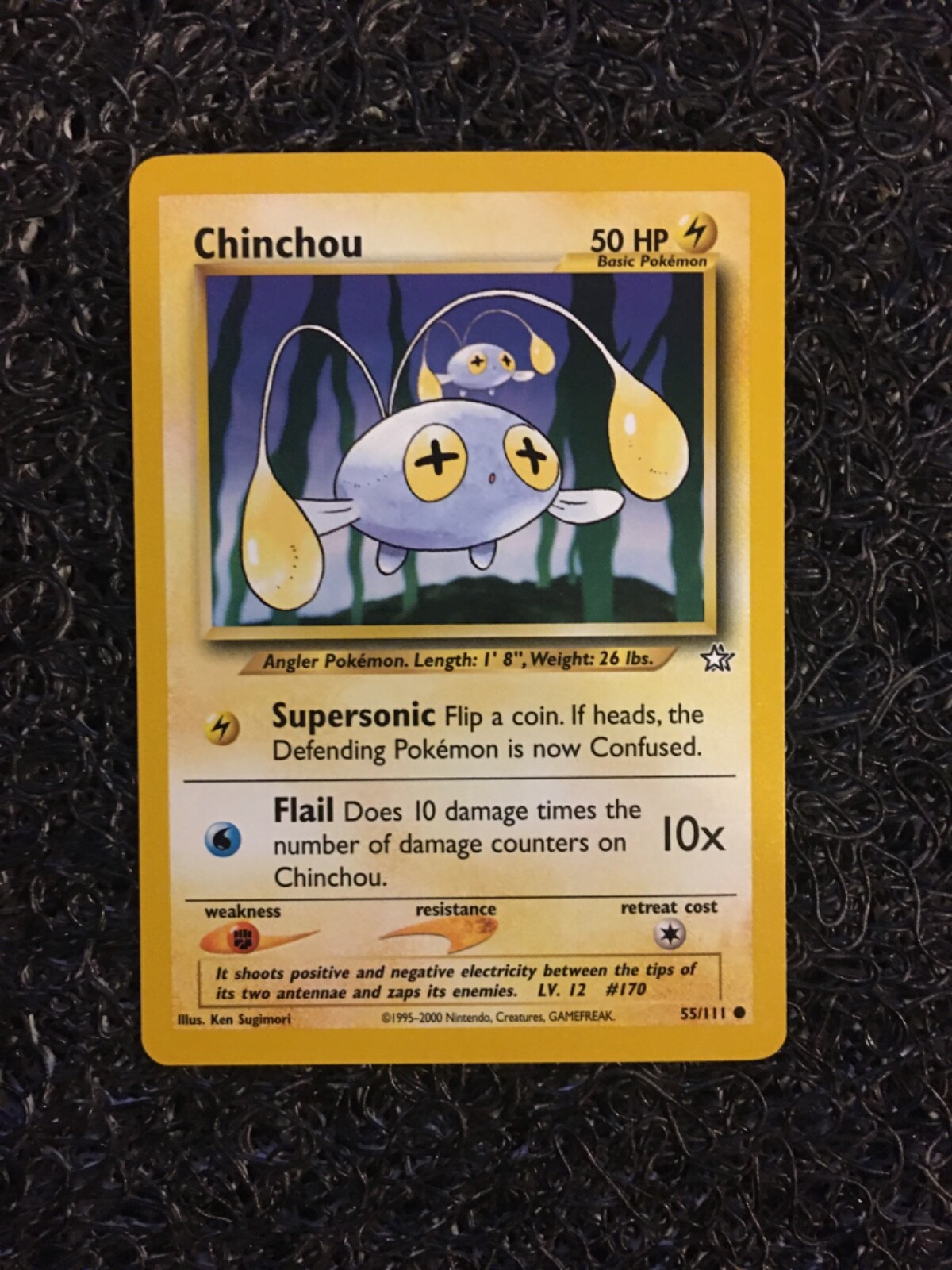 世界19枚 PSA10 チョンチー 旧裏 chinchou 2000 40 世界19枚 PSA10 チョンチー 旧裏 chinchou 2000 40 - メルカリ