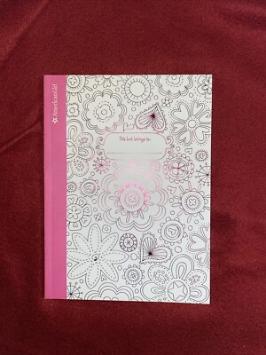 American Girl Crafts Doodle & Design Sketchbook Art 2014 - NEW Drawing Pad