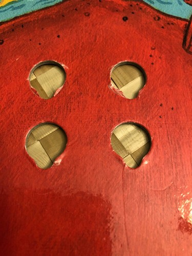 Cranium Balloon Lagoon Replacement Snack Hut Game Board Red Piece