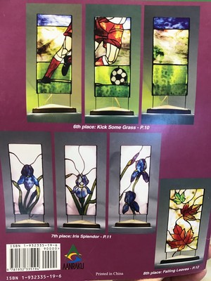 Table Lanterns IV Stained Glass Patterns by Aanraku Stained Glass