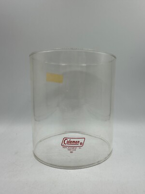 VINTAGE COLEMAN REPLACEMENT GLOBE No. 690-048 RED LOGO