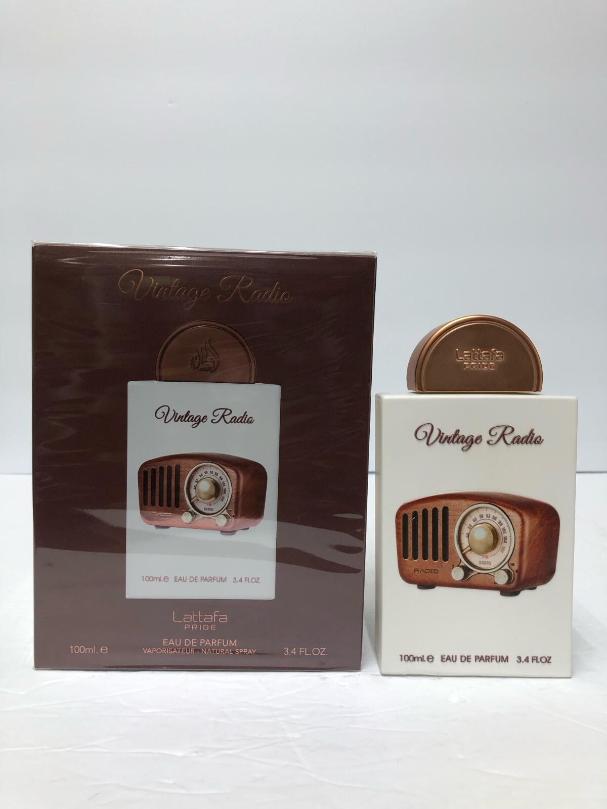 Vintage Radio by Lattafa Pride for Men Eau de Parfum Spray