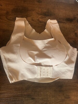 Youth Size M Push Up Bra Posture Corrector Bralette Front Closure Cross Back