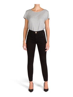 

7 FOR ALL MANKIND Женские черные эластичные джинсы скинни, Черный, GS0743434
