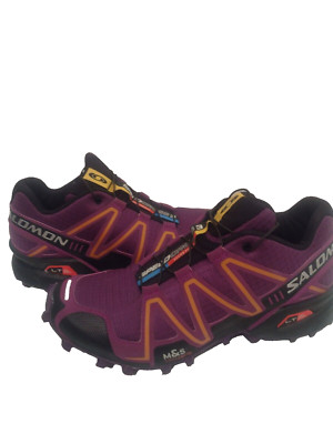  Salomon Speedcross 3 Women's  Size 8,Purple -Style 327846