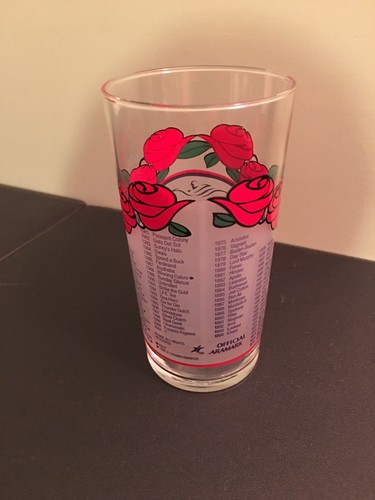 2001 Kentucky KY Derby Mint Julep Glass Churchill Downs.