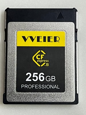 VVEIER Professional CFexpress Type-B Memory 256GB Card 8K For Nikon Canon Camera