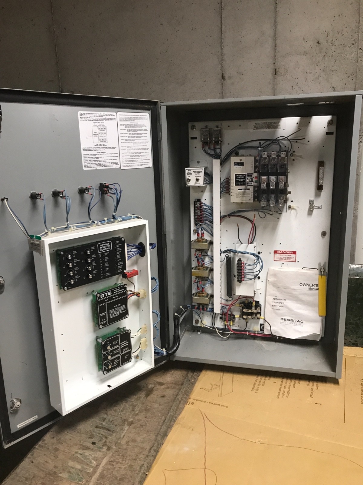 Generac 3 phase 30kw propane generator