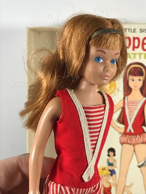 1960's Mattel Barbie Skipper Redhead in Box