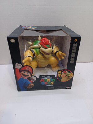 The Super Mario Bros Movie Premium 7  Bowser W/ Fire Breathing Effect Jakks 2023