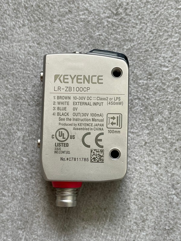 Keyence Lr-Zb100cp Laser Sensor