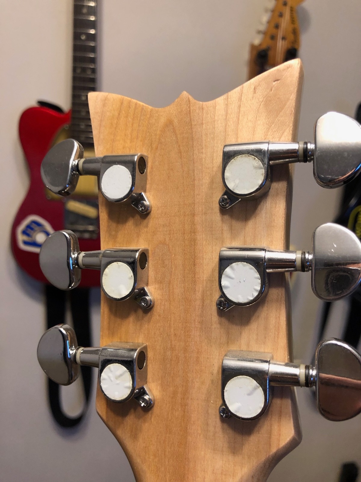 REM (R.E.M.) Autographed Guitar With Certificate of Authenticity