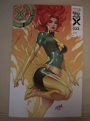 X-MEN 033 UNKNOWN COMICS Rare DAVID NAKAYAMA Variant Fall Of The House Of X