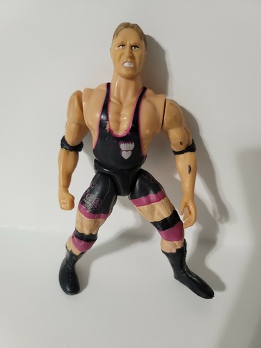 WWF HASBRO OWEN HART プロレスフィギュア WWF Hasbro Yellow Card Owen Hart Wrestling Figure WWE