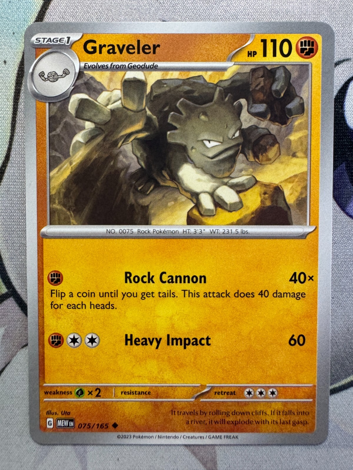 Graveler Non Holo English Pokemon TCG BKAK499 | eBay