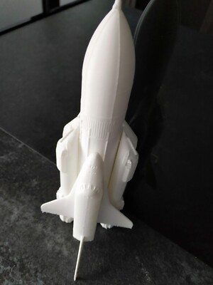 3d printed Energiya Buran (Russian Space Shuttle) Energy Rocket 147m
