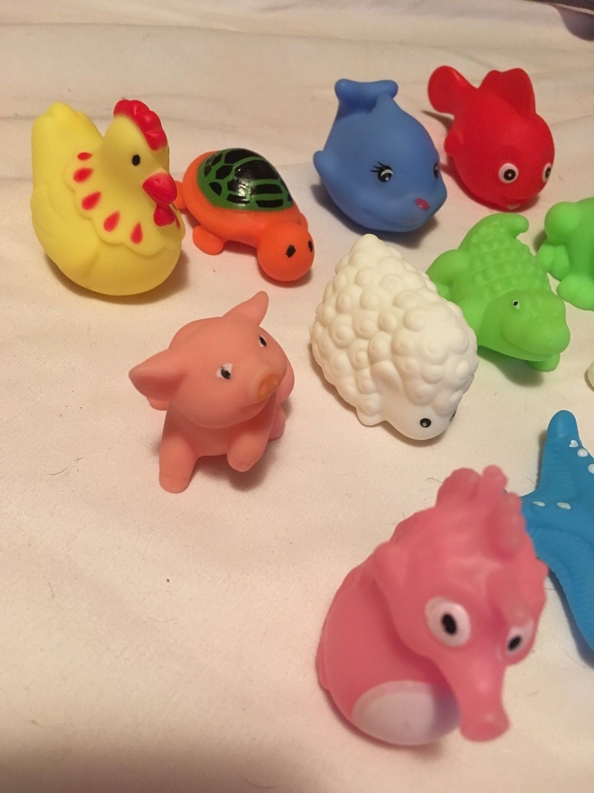 SET OF SMALL DOG SQUEAKER TOYS CUTE