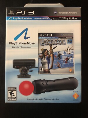 PS3 PlayStation Move Bundle Sports Champions New Opened Box Item