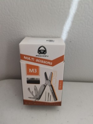 ROXON M3 Mini Multi-Scissors Box/Bottle Openers Hygiene Screwdrivers Knife Awl