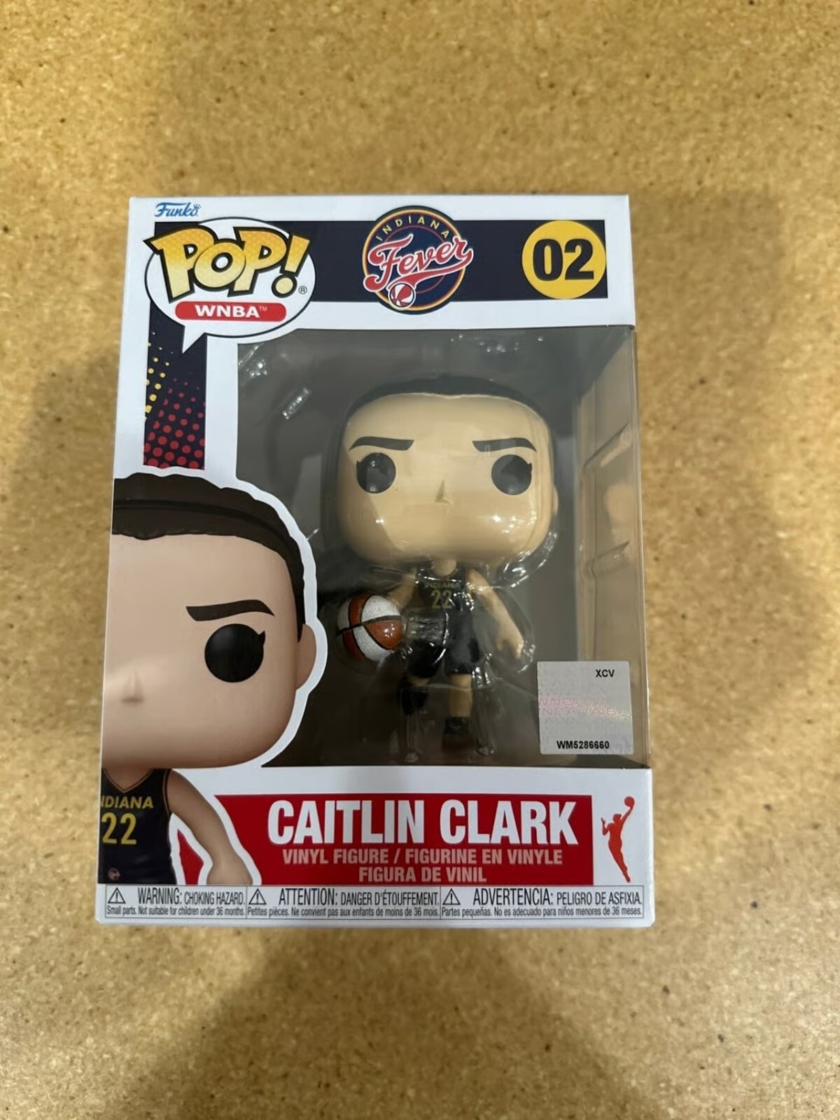 Funko POP! WNBA Indiana Fever Caitlin Clark Figure #02 +
