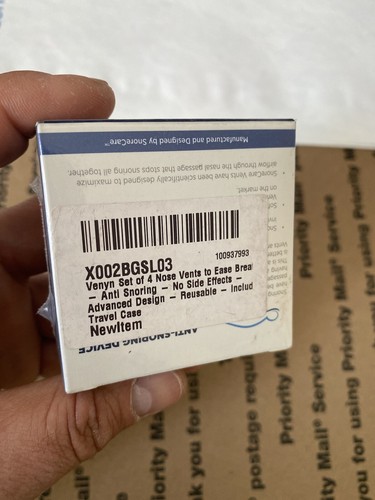 SNORE CARE Anti-Snoring Device SET OF 4 (Custom Fit 2 Of Each Size) Nasal Vents