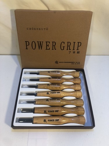 CHOKOKUTO POWER GRIP 7 Pcs  MIKISYOHAMONOHONPO MADE IN JAPAN BRAND NEW