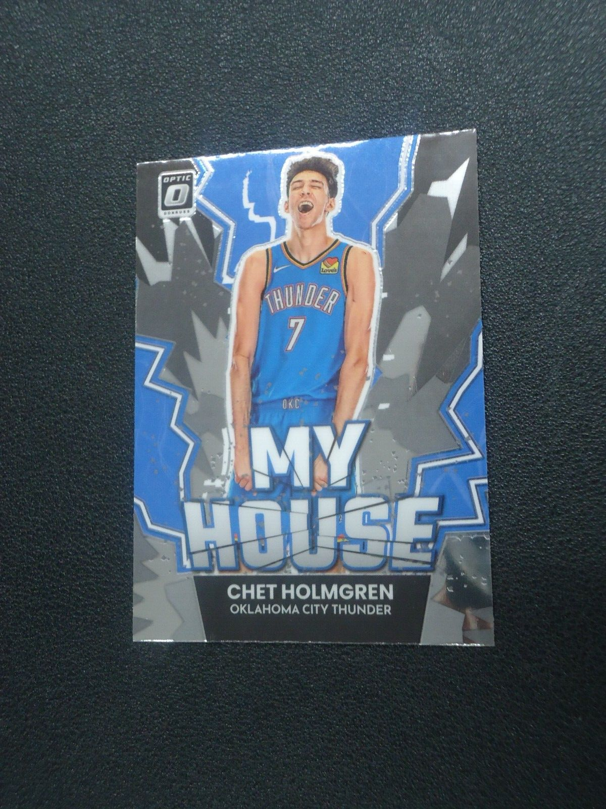 Chet Holmgren 2022-23 DONRUSS OPTIC MY HOUSE CARD #8 Thunder