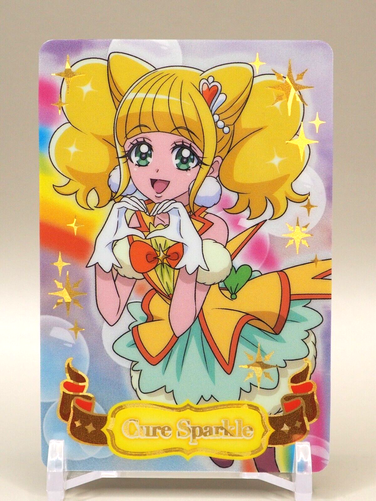 Cure Sparkle Healin' Good Pretty Cure Precure Trading Card Cure Sparkle Healin' Good Pretty Cure Precure Trading Card