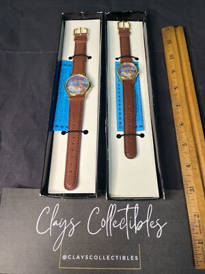 His And Hers Vintage 90s Joe Camel Watch Set.