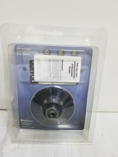 HUSQVARNA 542774841 4x5/8-11THD LW2 Diamond Cup Wheel 4