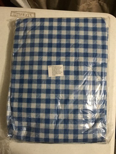 Picnic Table Cover Set; Fitted; 3 pc; Vinyl w/ Flannel Backing; New in Package!