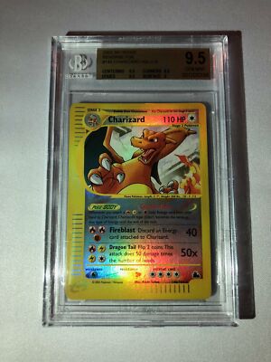 Charizard 146/144 Skyridge 2003 Reverse Holo Rare Pokemon Card BGS